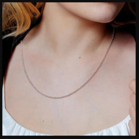 Silver 925 High Polished Round Rolo Chain 2.6mm